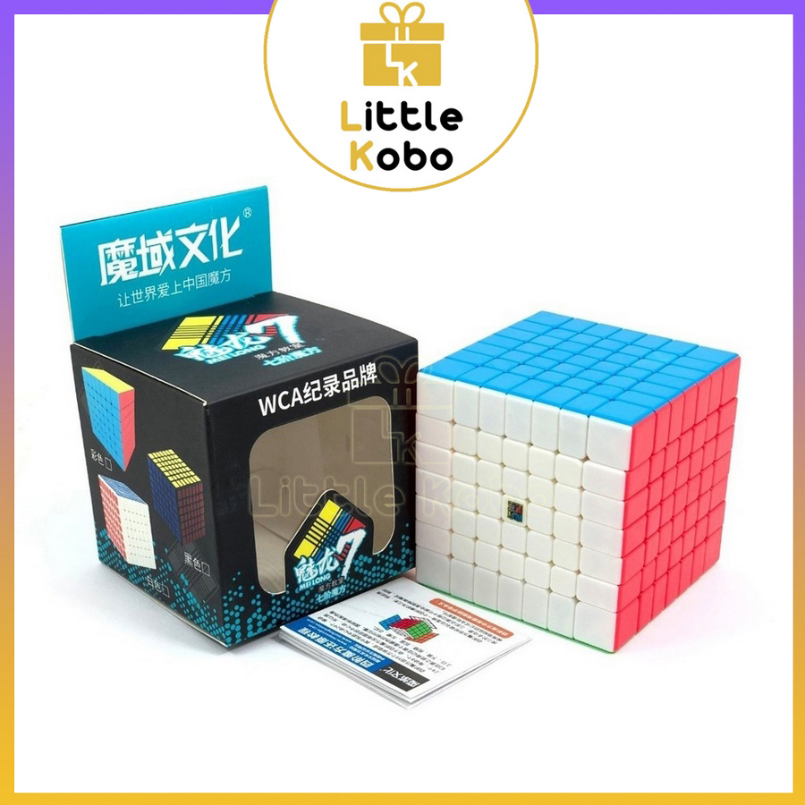 Rubik 7x7 Stickerless MoYu MeiLong MFJS Rubic 7 Tầng 7x7x7 Đồ Chơi Trí Tuệ