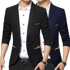 Áo Khoác Vest Nam Kaki Mềm Mịn Màu Đen Và Xanh Đen Thời Trang TCFashion – QN07219