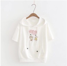 [HCM]Áo thun hoodie size đại cồ cho mẹ và bé diện mùa xuân có 6 màu – XUKAKIDS shop
