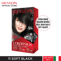 Nhuộm tóc thời trang thương hiệu số 1 tại Mỹ Revlon Colorsilk 3D Keratin cho tóc bóng mượt và óng ánh 120ml