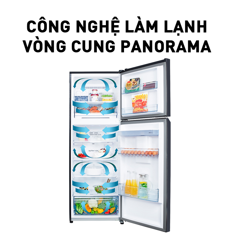 [Trả góp 0%] Tủ Lạnh Panasonic 167L Inverter NR-BA189PKVN - Kháng khuẩn AG Clean - Bảo hành chính hãng 12...