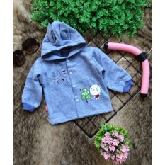 Áo Khoác Sơ Sinh / Áo Nỉ Bông Có Mũ Nhiều Màu 3-10Kg