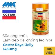 Sữa Ong Chúa Costar Royal Jelly 1450mg, Chai 100 Viên