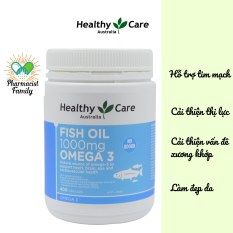 Healthy Care Fish Oil 1000Mg Omega 3 [Hàng Úc], 400 Viên