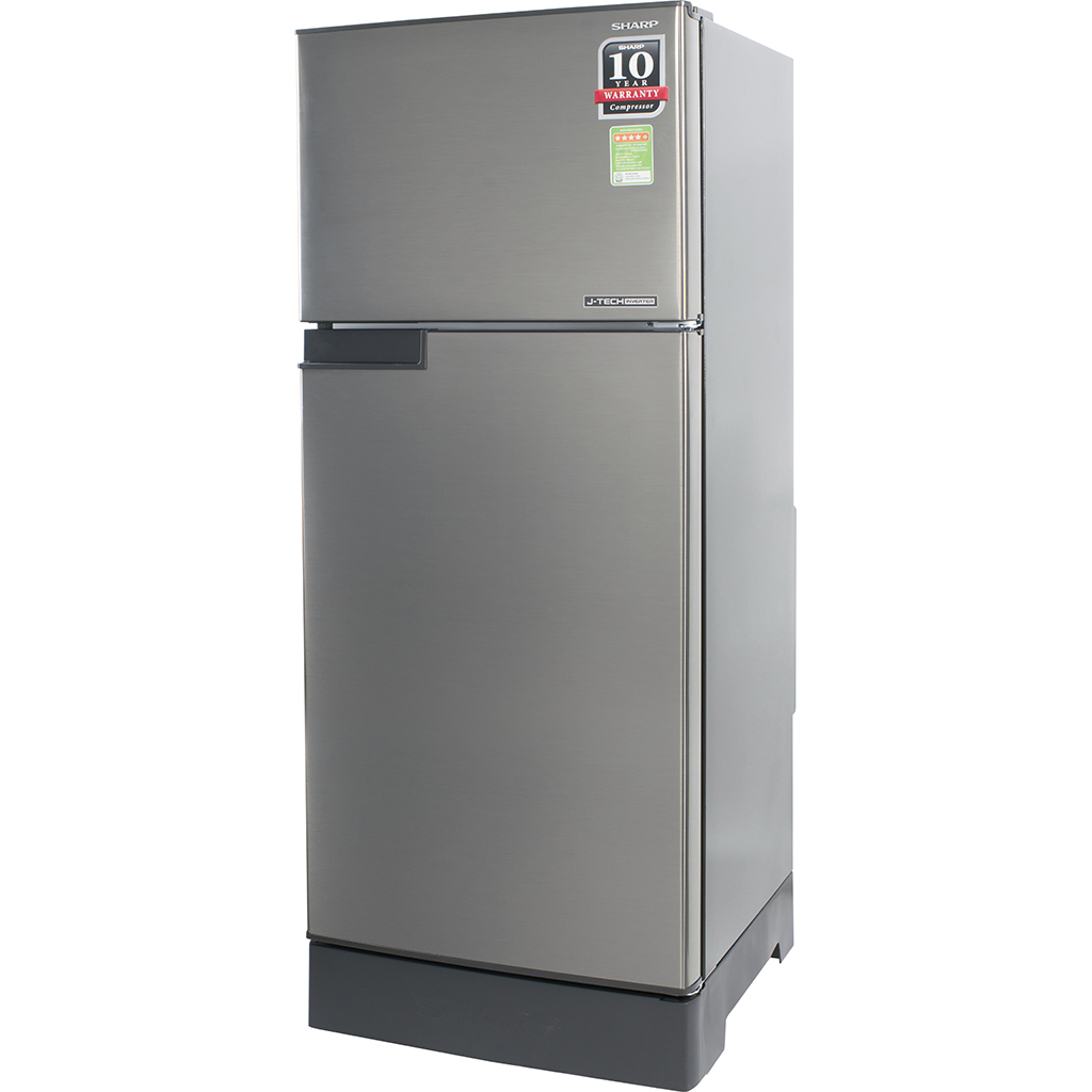 [HCM][Trả góp 0%]Tủ lạnh Sharp Inverter 180 lít SJ-X196E-SL - Công nghệ J-Tech Inverter giúp máy vận hành ổn định...