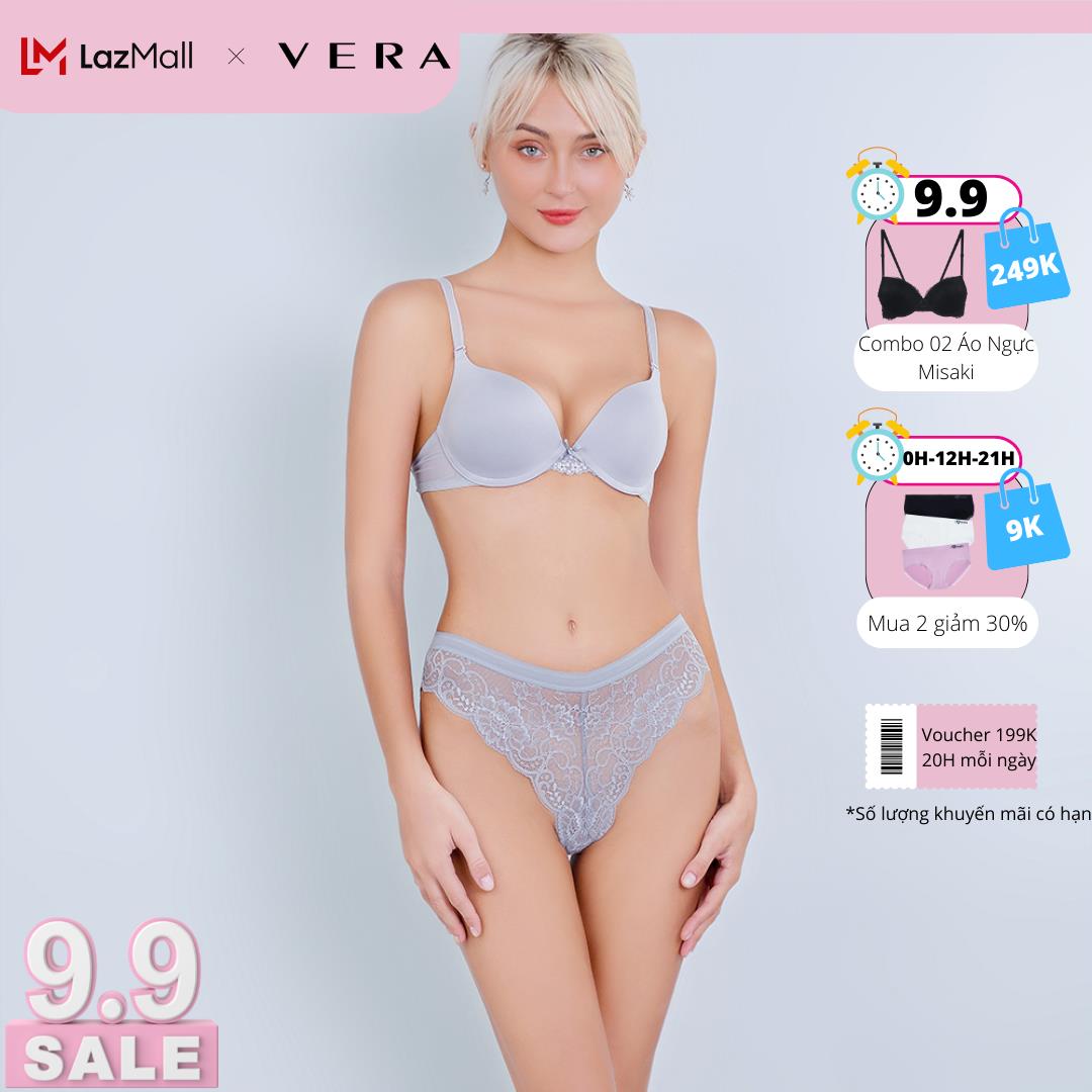 Quần lót Bikini VERA full ren - 0404