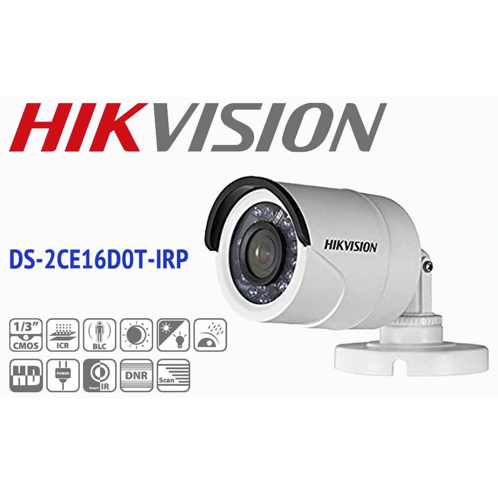 Bộ Camera Quan Sát Hikvision 8 Mắt Camera Full HD 1080P, Đầy đủ Phụ kiện lắp đặt - hàng chính...