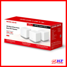 Bộ Phát Wifi Mesh Cho Gia Đình Mercusys Halo S3 (3-Pack) Chuẩn N Tốc Độ 300Mbps – Hàng Chính Hãng