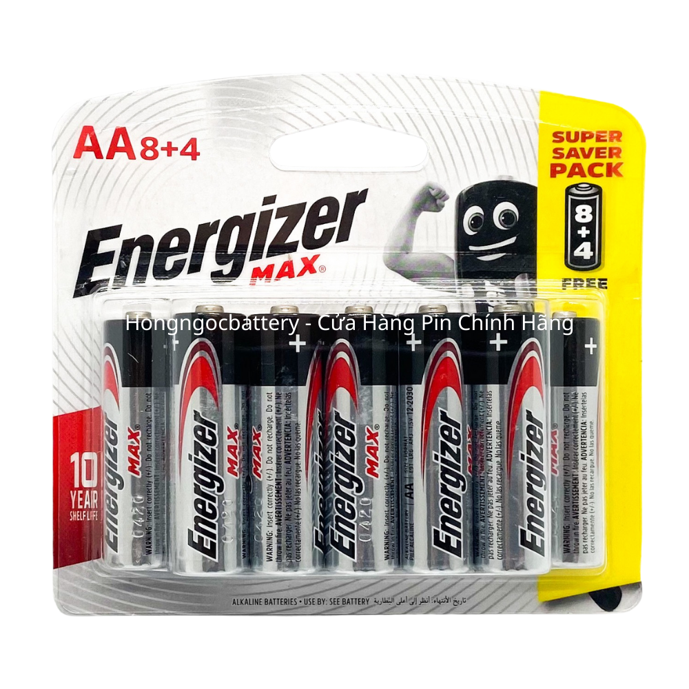 Pin AA , AAA Energizer 1,5V – Hàng Chính Hãng