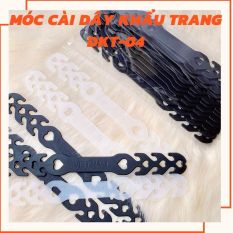 Dây đeo khẩu trang nhựa silicon 10 chiếc quai móc mềm dẻo, chống đau vành tai có thể tái sử dụng nhiều lần giá rẻ