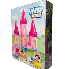 XẾP HÌNH LÂU ĐÀI HỒNG FAIRY LONG D0109 – ĐỒ CHƠI TRÍ TUỆ