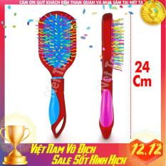 lược chống rối đa năng Nét Ta 6877 lược chải tóc, massage da đầu, gỡ rối và làm phồng tóc tự nhiên ( Màu ngẫu nhiên)