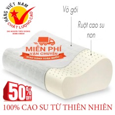 [MIỄN PHÍ VẬN CHUYỂN] Gối Cao Su Non Chống Ngáy Người Lớn Cao Cấp – Mềm Mại – Êm ái – Đàn Hồi, ChọN Ngay GốI Cao Su Non Giá TốT, ChấT LượNg, Là Một Trong Những Loại Gối Êm, Nhẹ, Có Độ Đàn Hồi Cao – BẢO HÀNH 1 ĐỔI 1