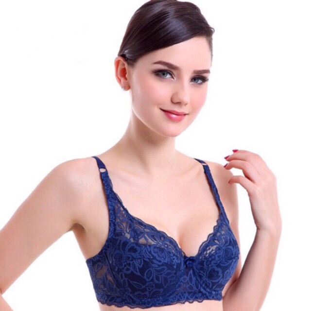 HÀNG ĐẸP Áo Lót Ren Không Đệm Có Gọng Dành Cho Chị Em Ngực Bự, Áo Lót Nữ Nâng Ngực...