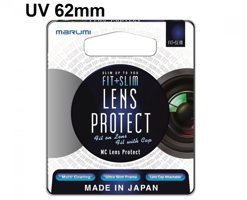 [HCM]Kính lọc Filter Marumi Fit & Slim Lens Protect 62mm (Hoằng Quân)