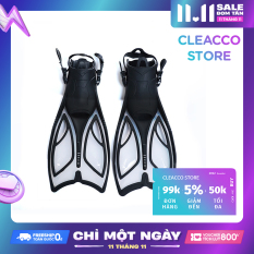 Chân Vịt Lặn Biển Cao Cấp Cleacco TPR Bản Cao Cấp Vây Cá Có Quai Điều Chỉnh Độ Dài