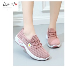 (Có 2 Màu) Giày vải nữ thoáng khí Fashion hoa cúc – MinhNhat