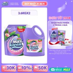 Combo Nước Lau Sàn MaxKleen 3.6kg – 1 Chai 3.6kg + 1 Túi 3.6kg