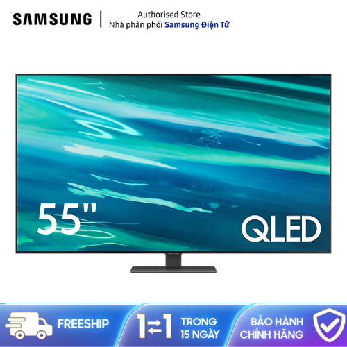[Trả góp 0%]55Q80A – QLED Tivi 4K Samsung 55 inch Smart TV