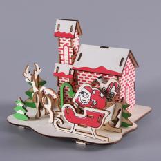 Đồ chơi lắp ráp Mô hình Nhà gỗ Mùa Đông Winter