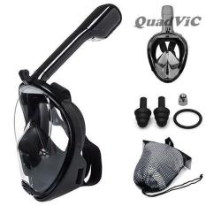 Mặt nạ lặn biển có ống thở gắn gopro hero 8 7/ xiaomi yi 4k + black Kính lặn gắn máy quay/ đèn size L/XL N177