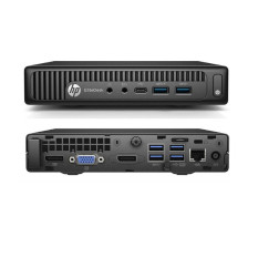 Máy tính bàn HP EliteDesk 800 G2 Mini, Intel I5-6500T, 3.1ghz, DDR4 8GB SSD 256gb, Wifi, Blutooth