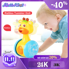 HelloKimi Đồ chơi trẻ em hình hươu cao cổ dễ thương, kích thước 2.16” x 2.16” x 4.53”, có khả năng tự chuyển động và phát ra nhạc dành cho bé từ 18-24 tuổi – INTL