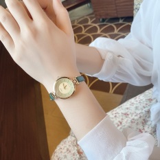 Đồng hồ nữ Julius Hàn Quốc JA-864B dây da cá tính (Xanh rêu)