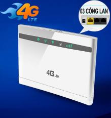 BỘ PHÁT WIFI TỪ SIM 4G LTE HUAWEI B525 – 03 cổng LAN , băng thông 300MBps , 2 Anten độ lợi 8 dBi