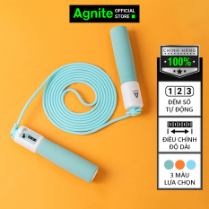 Dây Nhảy Thể Dục có bộ đếm số tự động , dây 2.8m, tay cầm xốp êm ái Agnite – F4103