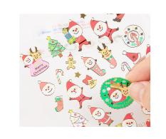 Miếng dán trang trí giáng sinh noel dễ thương