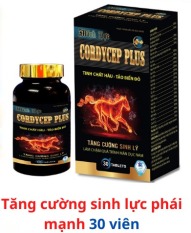 Tăng cường sinh lý nam giới kéo dài thời gian quan hệ Cerecep Pluss 30 viên tặng bao cao su cao cấp ( che tên)