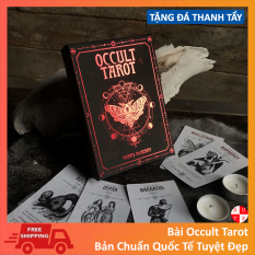 Bài Tarot The Occult 78 Lá Bài Tặng File Tiếng Anh Và Đá Thanh Tẩy