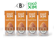 Combo 4 hộp sữa dừa hạnh nhân COCOXIM dung tích 180ml/hộp CB.4SD.HN0001LA – Thương hiệu COCOXIM – BALO STORE