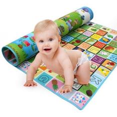 Thảm chơi 2 mặt cỡ lớn cho bé Maboshi 1m8 x 2m