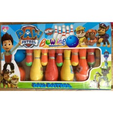 Đồ chơi Bowling Paw Patrol vui nhộn giúp bé nhận biết được màu sắc, phát triển thị giác, rèn luyện tay chân cho bé, an toàn cho bé