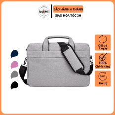 Cặp đựng laptop Laptop, túi chống sốc Macbook nhiều ngăn, chống nước, có tay xách và quai mang 15.6, 14.1,13.3 inch- Hàng Cao Cấp- Mã DJ01