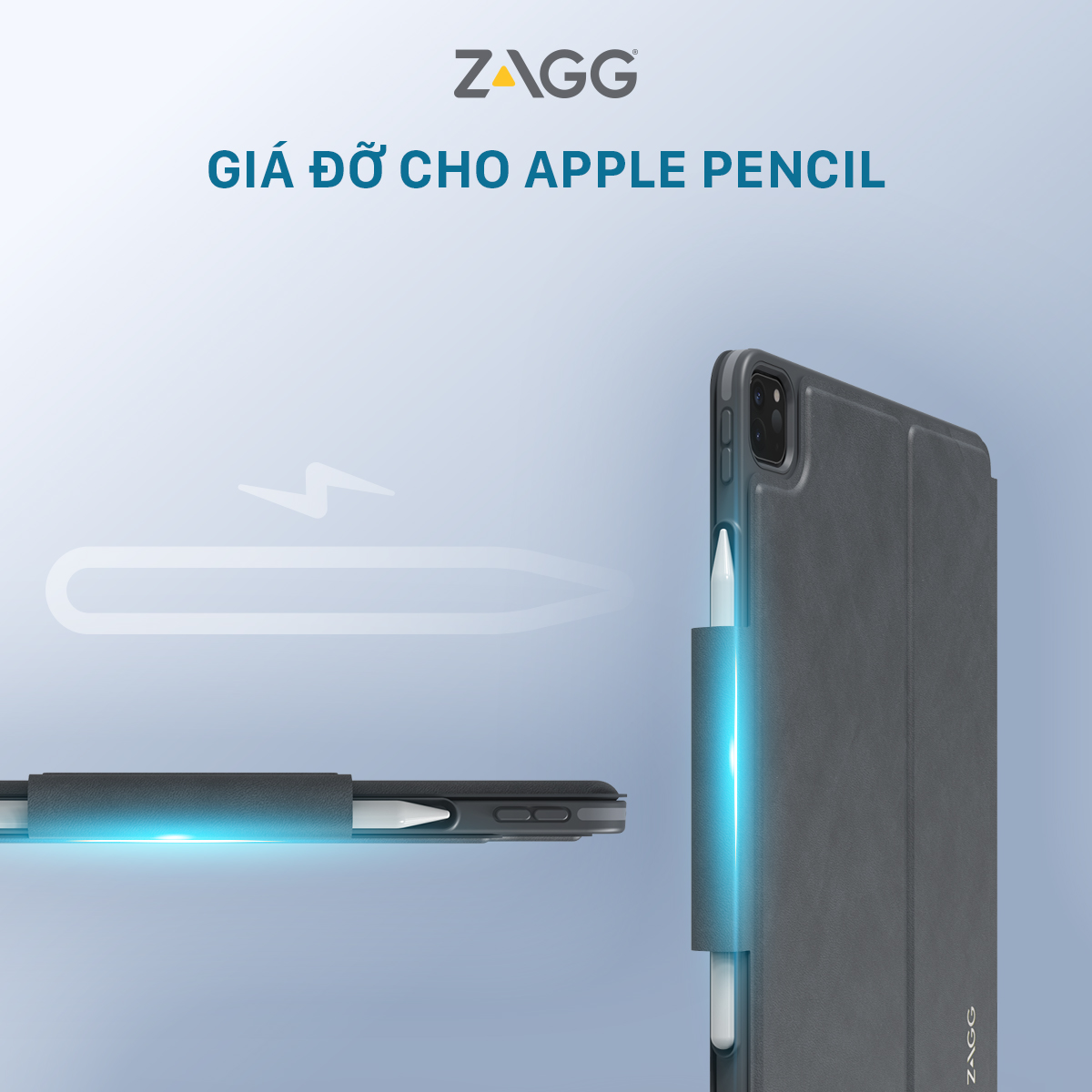 Ốp lưng kèm bàn phím ZAGG Pro Keys iPad Pro 11 inch - 103407976