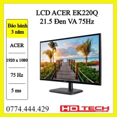 Màn hình Acer EK220Q 21.5 Đen VA 75Hz