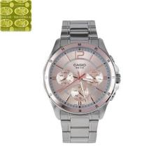Đồng hồ nam dây thép không gỉ Casio Anh Khuê MTP-1374D-9AVDF