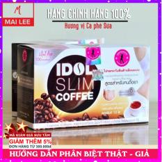 Cà phê Idol Slim Coffee (Hộp 10 gói nhỏ x 15g) – Thái Lan by PK Nature Cải thiện vóc dáng với Cafe giảm cân IdolSlim / Like Slim | Cà phê giảm cân
