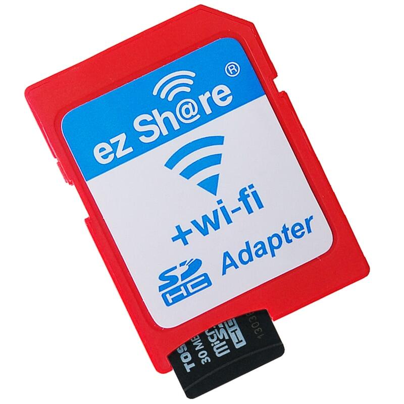 ZZOOI Wifi Sd Card Sdhc Sdxc Memory Card 8G 16G 32G C10 ez Share Wireless WiFi TF Micro SD To...