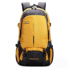Ba lô có ngăn laptop , vải chống nước, dung tích 45L , chất liêu siêu nhẹ siêu bền (Vàng)