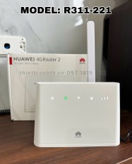 Bộ Phát Wifi từ sim 3G/ 4G Huawei B311-221 Tốc độ 300Mbps, 2 râu wifi. Có cổng lan