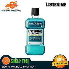 Nước Súc Miệng Listerine Cool Mint giữ hơi thở thơm mát – 500ml