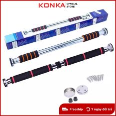 Xà đơn treo tường gắn cửa nhiều cỡ từ 60-130cm phù hợp tập gym tại nhà tăng cơ bắp XD013.