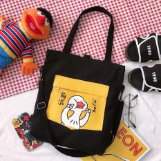 Túi tote canvas đeo vai, đeo chéo thời trang nam, nữ Hàn Quốc -TT24 – CHU NGONG- The Hills
