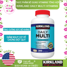 Thưc phẩm bổ sung Vitamins Tổng hợp Kirkland Daily Multi Vitamins (500 Viên) – Nhập khẩu Mỹ
