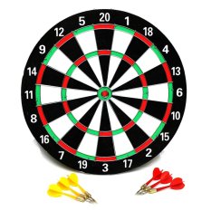 Bảng phi tiêu chân kim 2 mặt 17 inch + bộ 6 phi tiêu Menbro