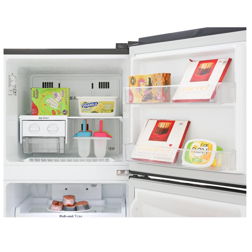 TRẢ GÓP 0% - Tủ lạnh LG Inverter 255 lít GN-M255BL - Bảo hành 2 năm
